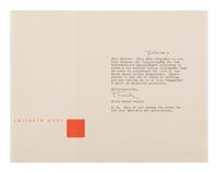 WRIGHT, Frank Lloyd (1869-1959). Three typed letters signed with a few hand-corrections ("Frank"), to Fowler McCormick, William Benton, and H. C. Price.