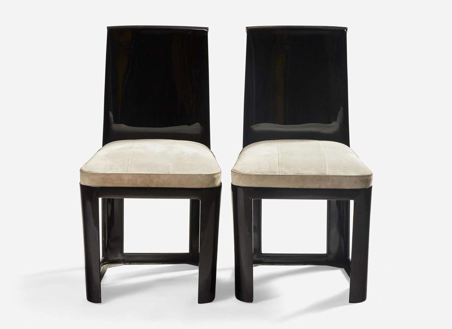 René Prou, Two Side Chairs