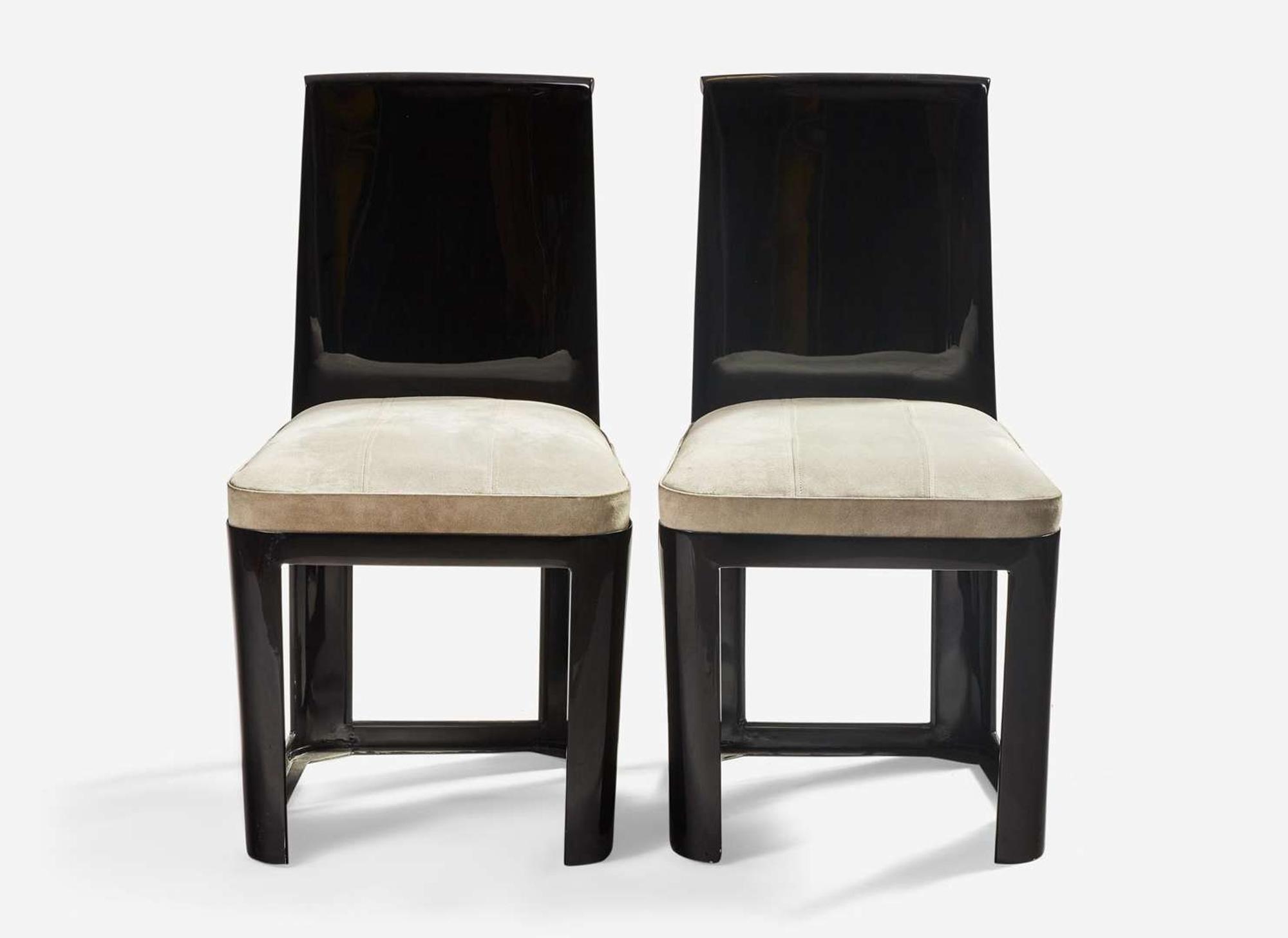 René Prou, Two Side Chairs