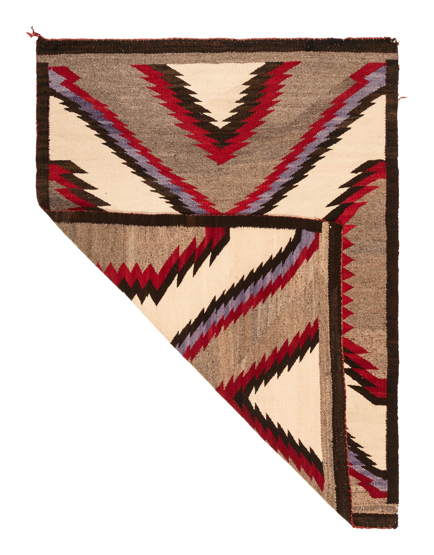 Navajo Single Saddle Blanket / Rug