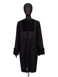 Stefano Pilati for Yves Saint Laurent Rive Gauche, Embellished Cashmere Coat
