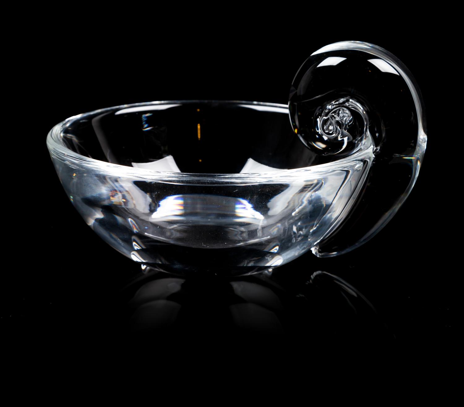 A Steuben Bowl Diameter 6 inches.