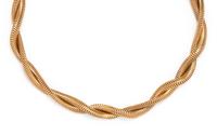 YELLOW GOLD NECKLACE