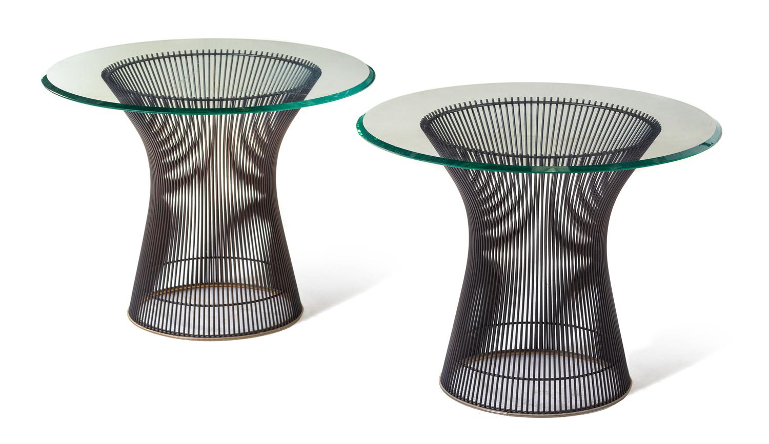 Pair of Side Tables Knoll, USA