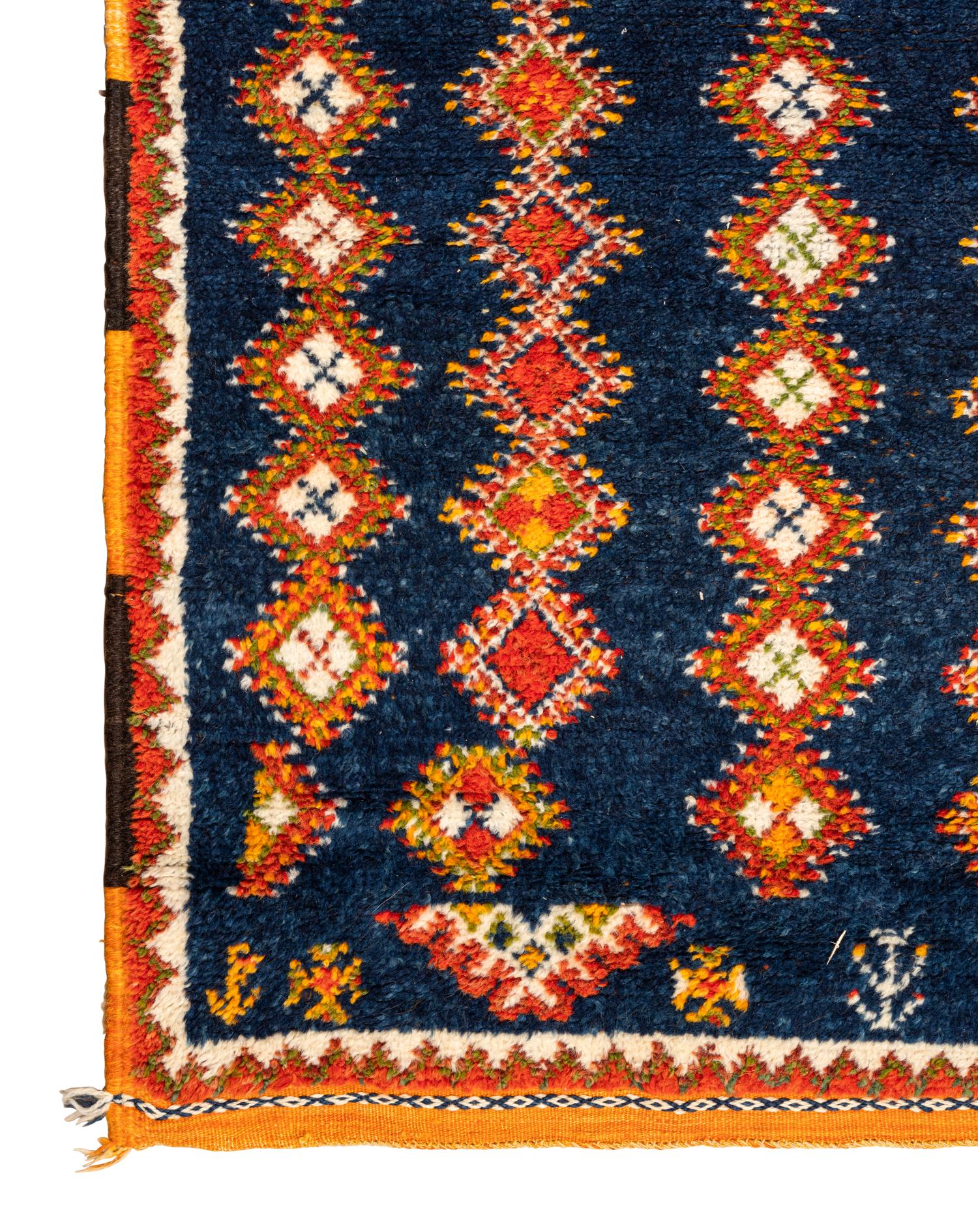 A Moroccan Wool Runner