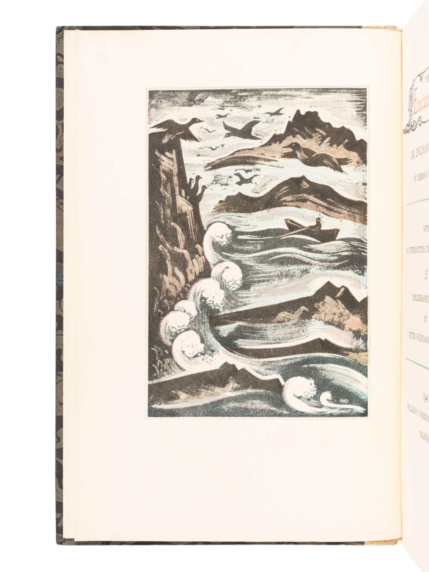 [GRABHORN PRESS]. MELVILLE, Herman (1819-1891). The Encantadas, or, Enchanted Isles . San Francisco: The Grabhorn Press for William P. Wreden, 1940.