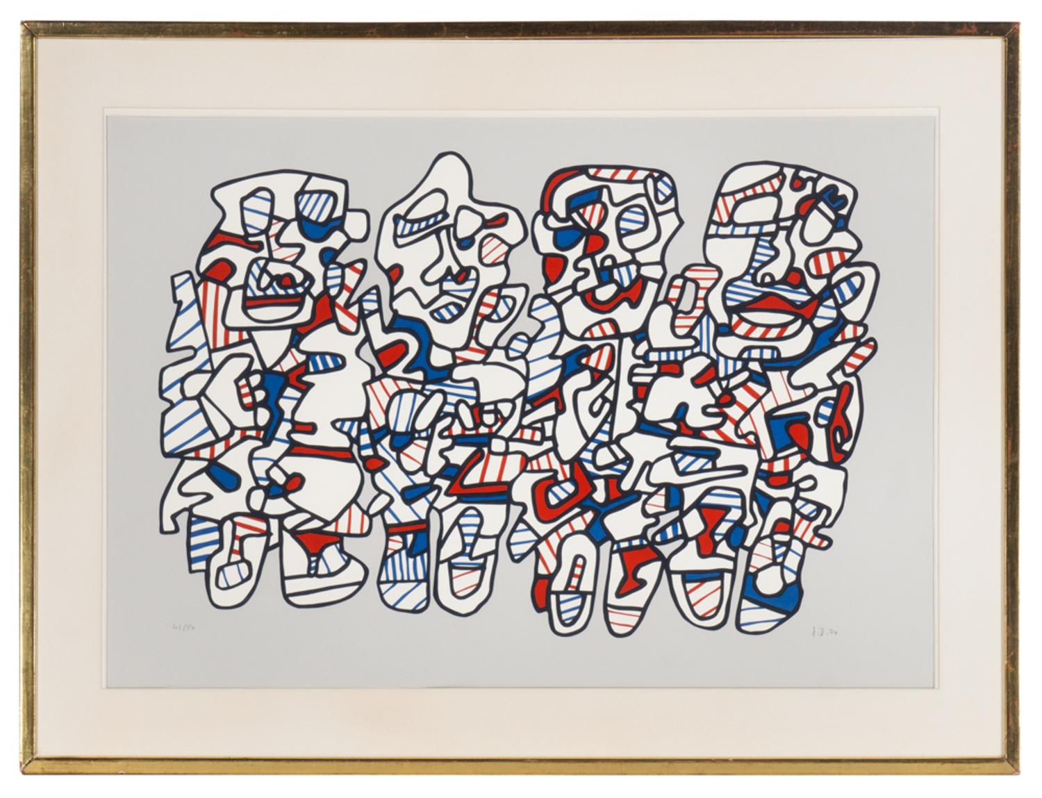 Quatre Personnages , 1974
