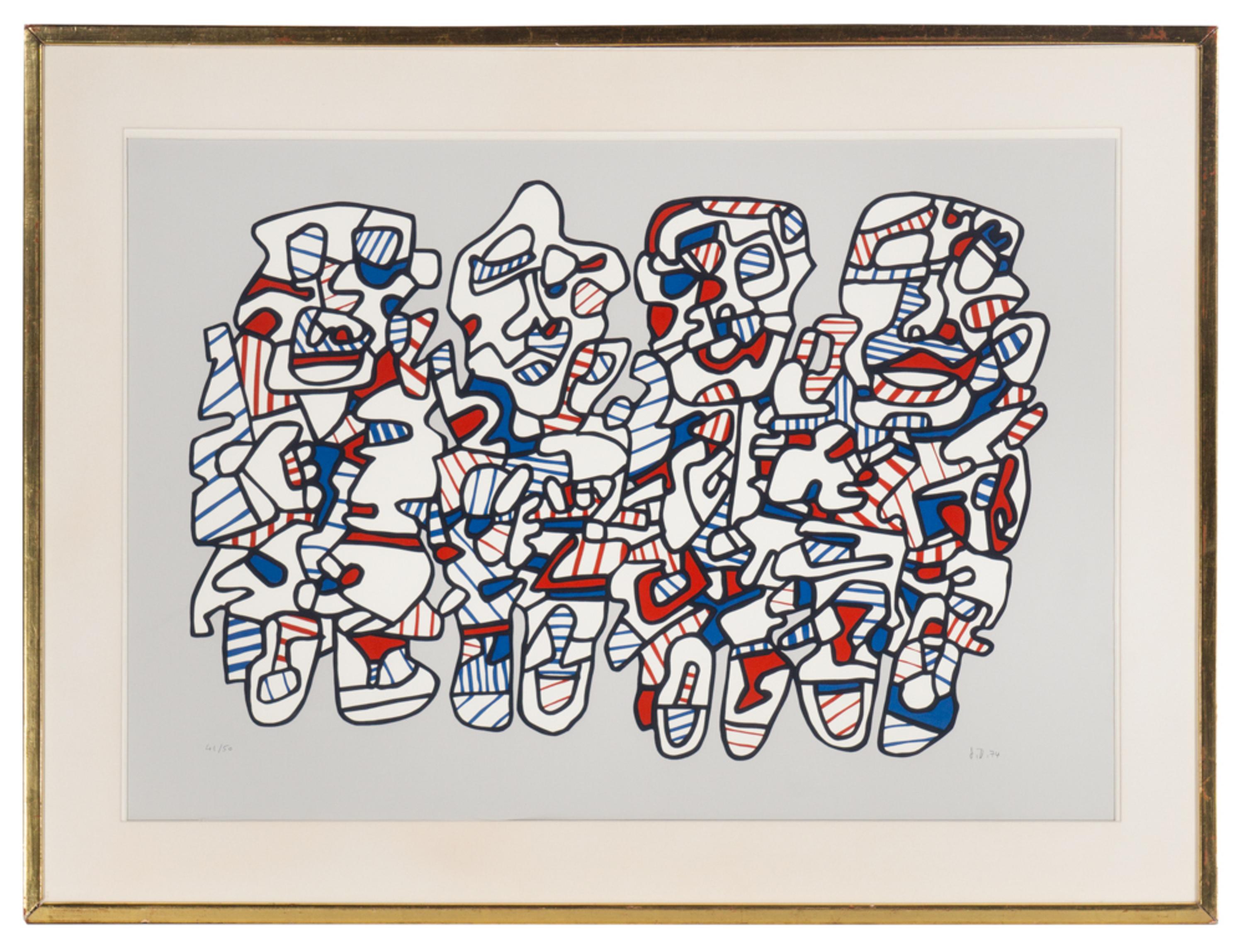 Quatre Personnages , 1974
