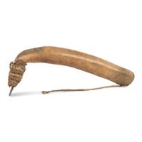 Plains Elk Antler Hide Scraper