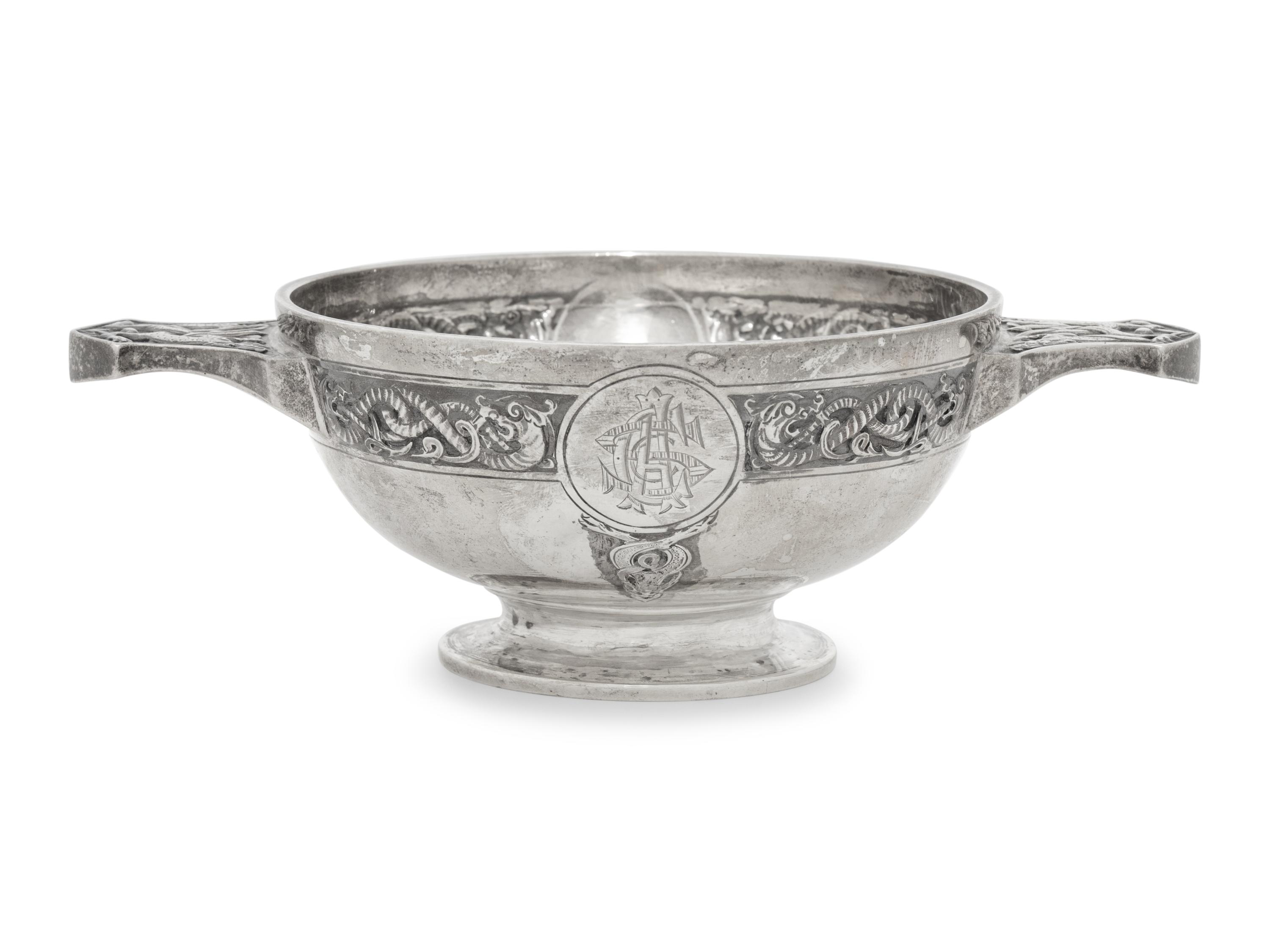 A Scottish Silver Quaich