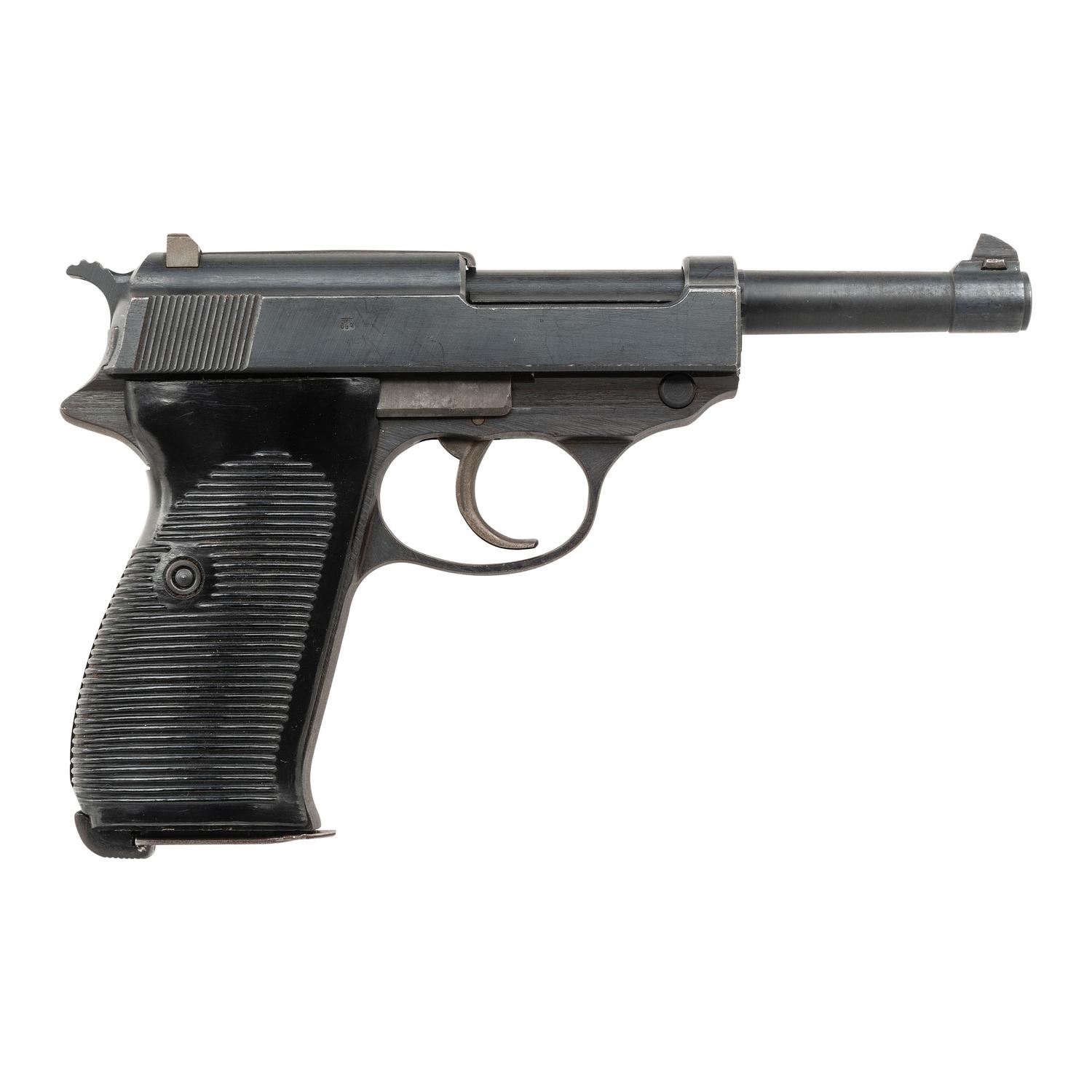 **Scarce E/140 and MI marked FN Frame C-Block ac45 Code Walther P.38 Pistol