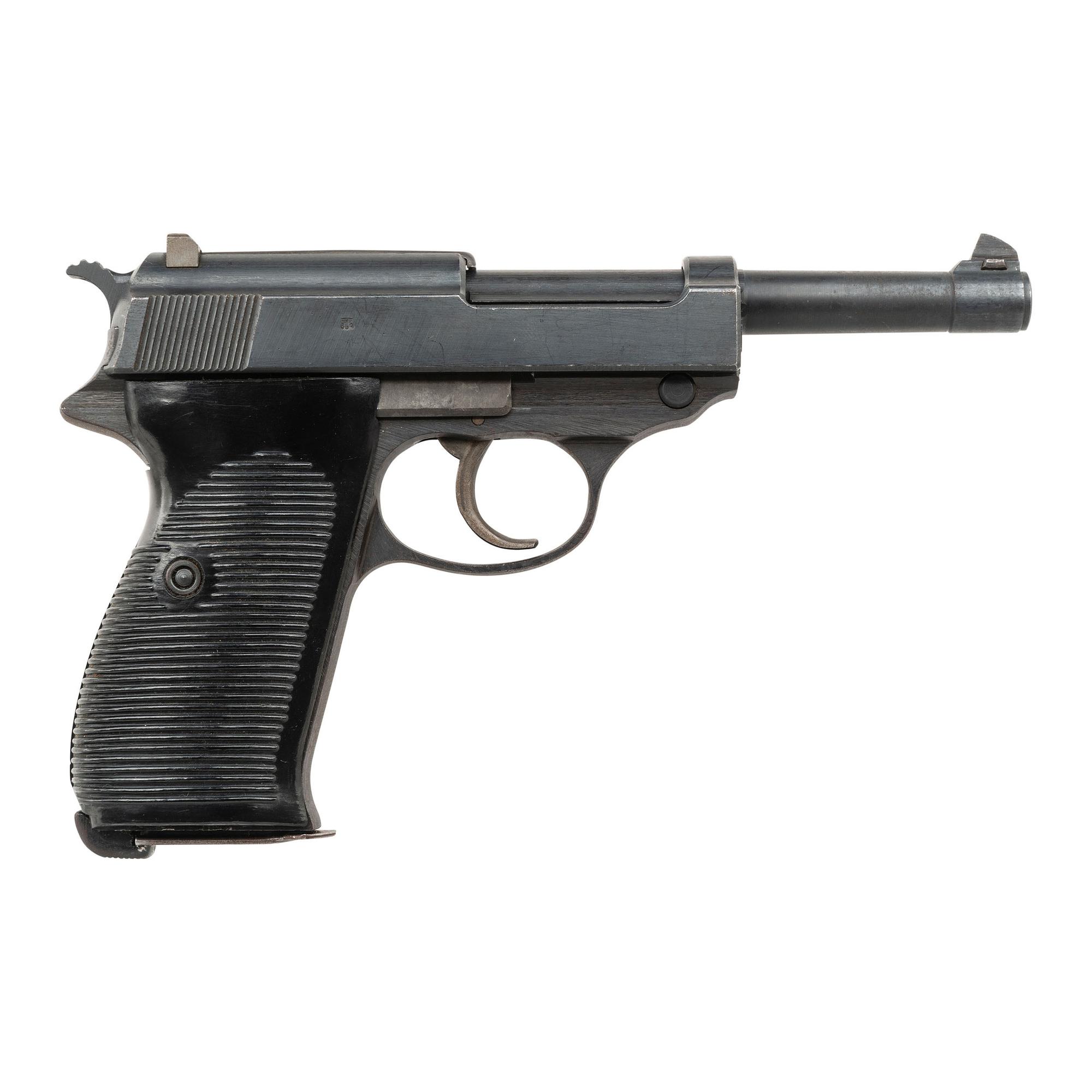 **Scarce E/140 and MI marked FN Frame C-Block ac45 Code Walther P.38 Pistol