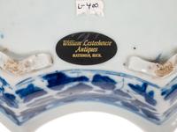 Three Chinese Export Blue and White Articles