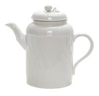 A Berlin (K.P.M.) Porcelain Coffee Pot Height 7 1/2 inches. — 18TH CENTURY