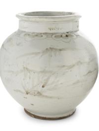 Two Korean Blue and White Porcelain Vessels