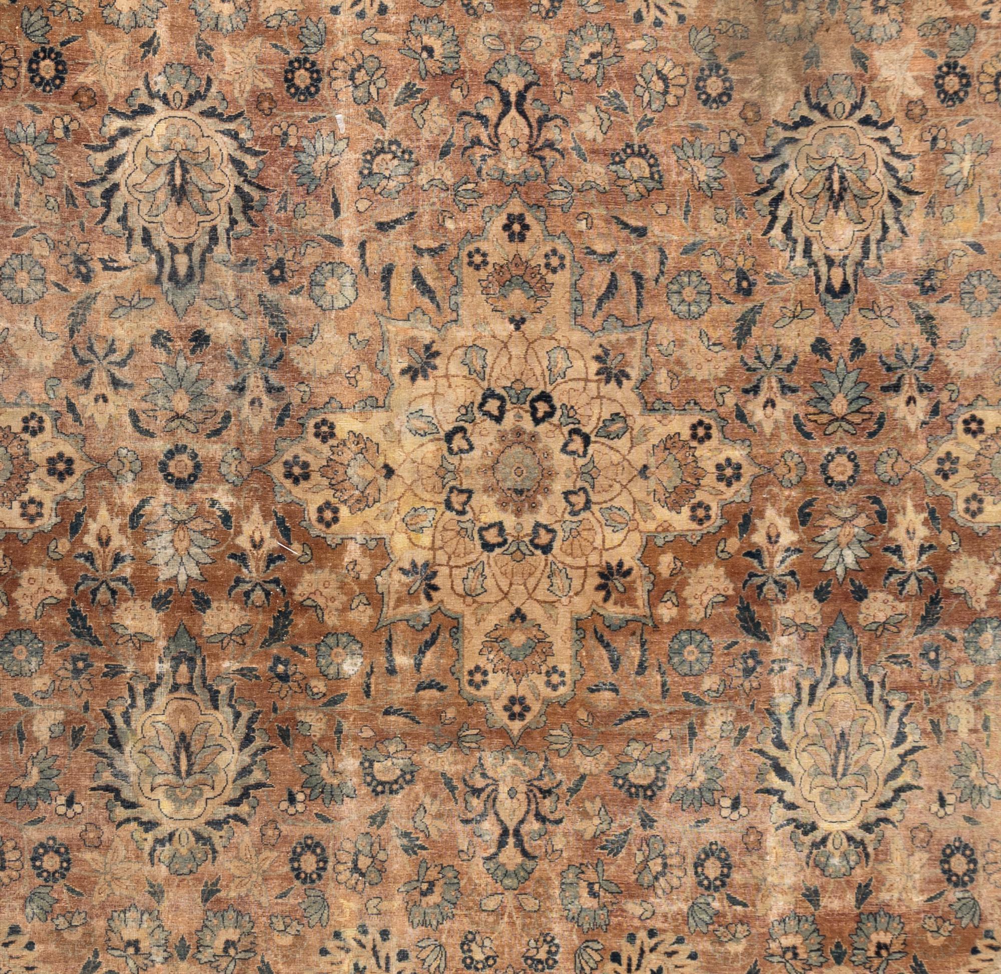 A Kirman Wool Rug