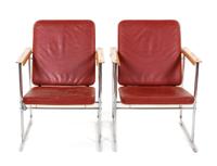 Pair of Skalla Lounge Chairs Avarte, Finland