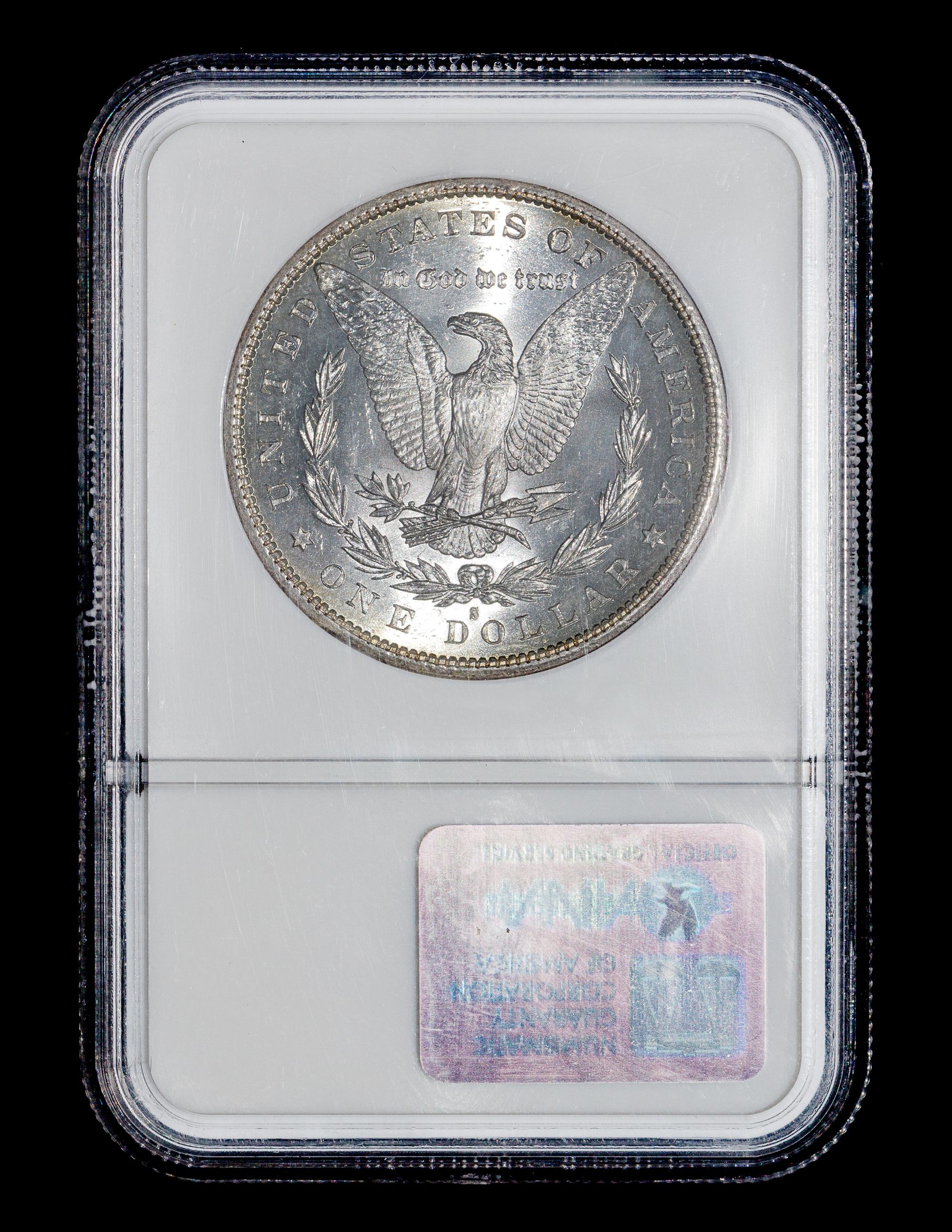A United States 1881-S Morgan Silver $1 Coin — NGC graded MS66
