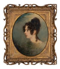 Attributed to Thomas Lawrence (British, 1769-1830) — Lady Georgina Grey , c. 1815-20