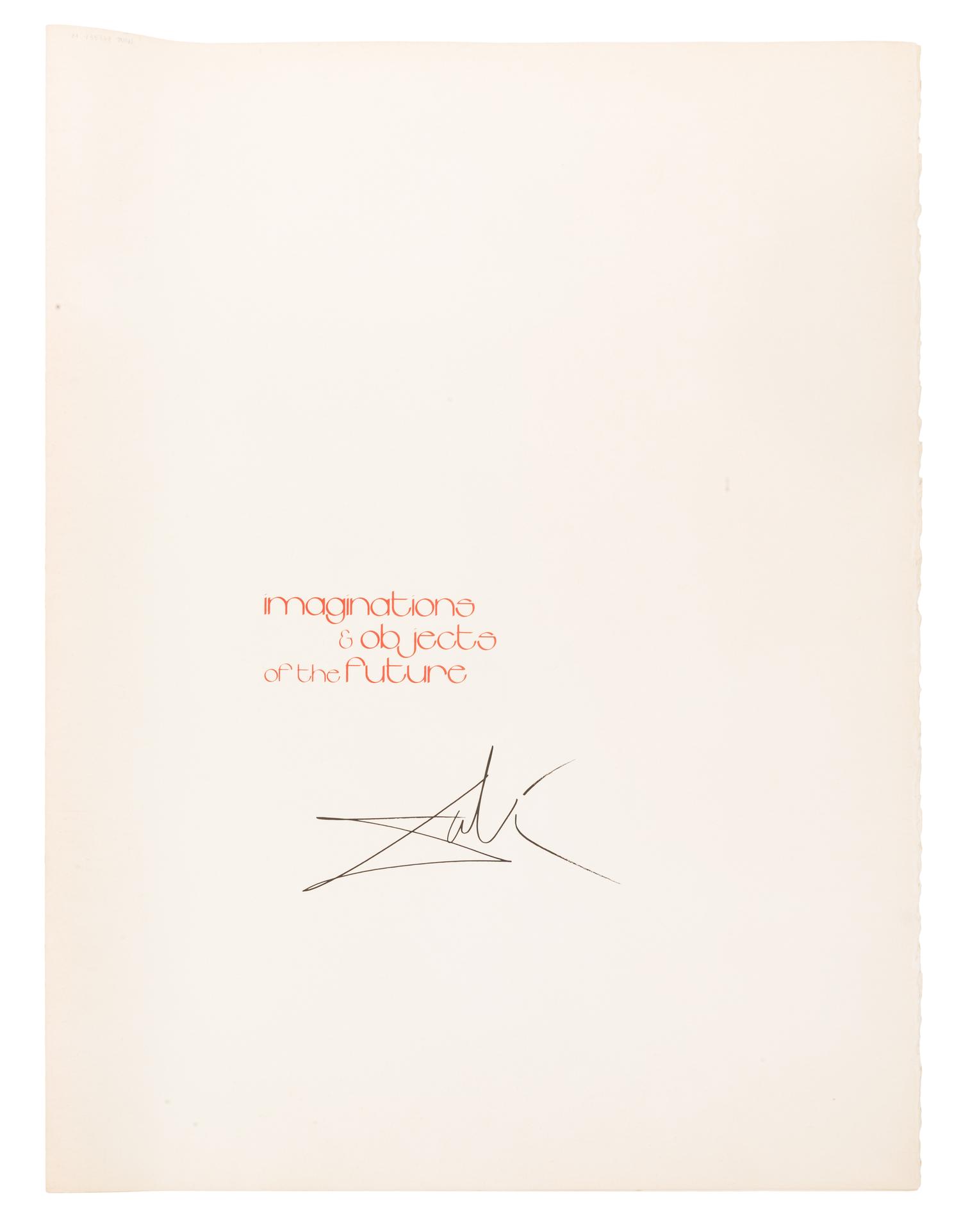 Imaginations and Objects of the Future (complete portfolio of ten with original wooden box and introductory pages), 1975