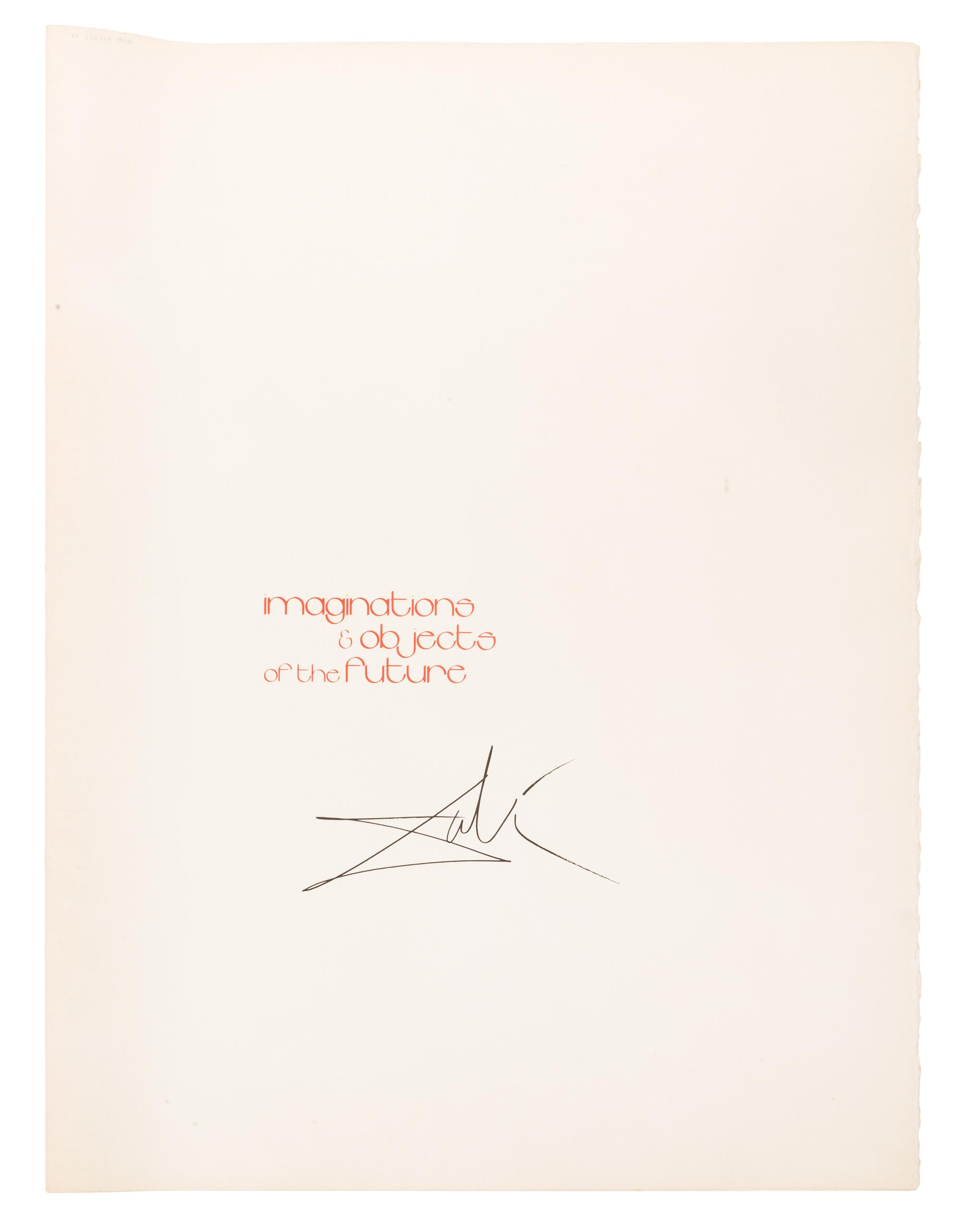 Imaginations and Objects of the Future (complete portfolio of ten with original wooden box and introductory pages), 1975