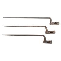 Lot of Three U.S. Socket Bayonets Including: 1795 and 1816
