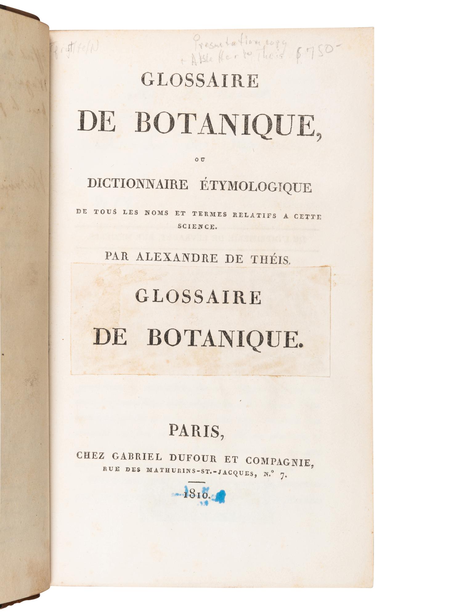 [GARDENS & FLORA]. A group of 8 works, including:
