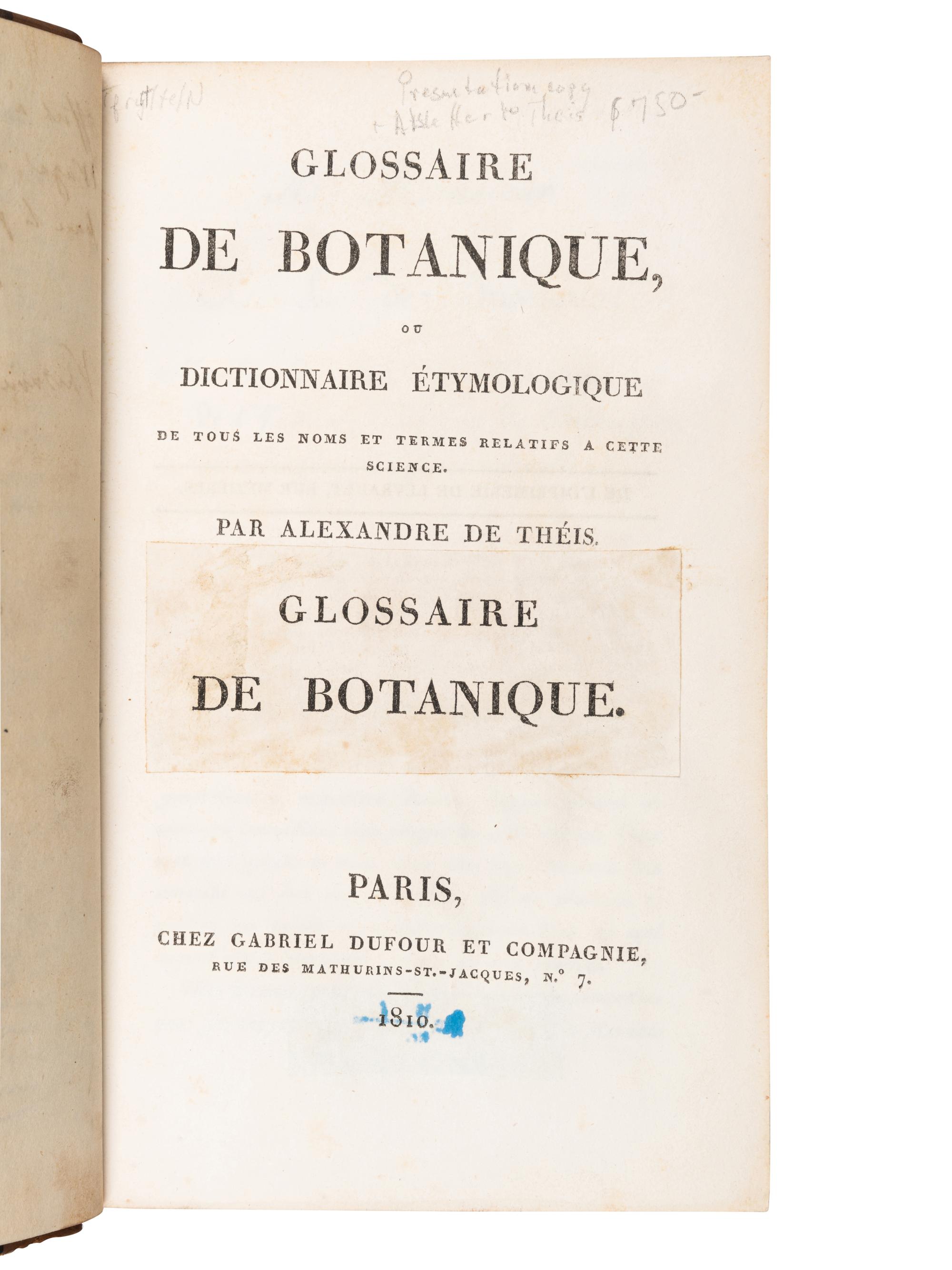 [GARDENS & FLORA]. A group of 8 works, including: