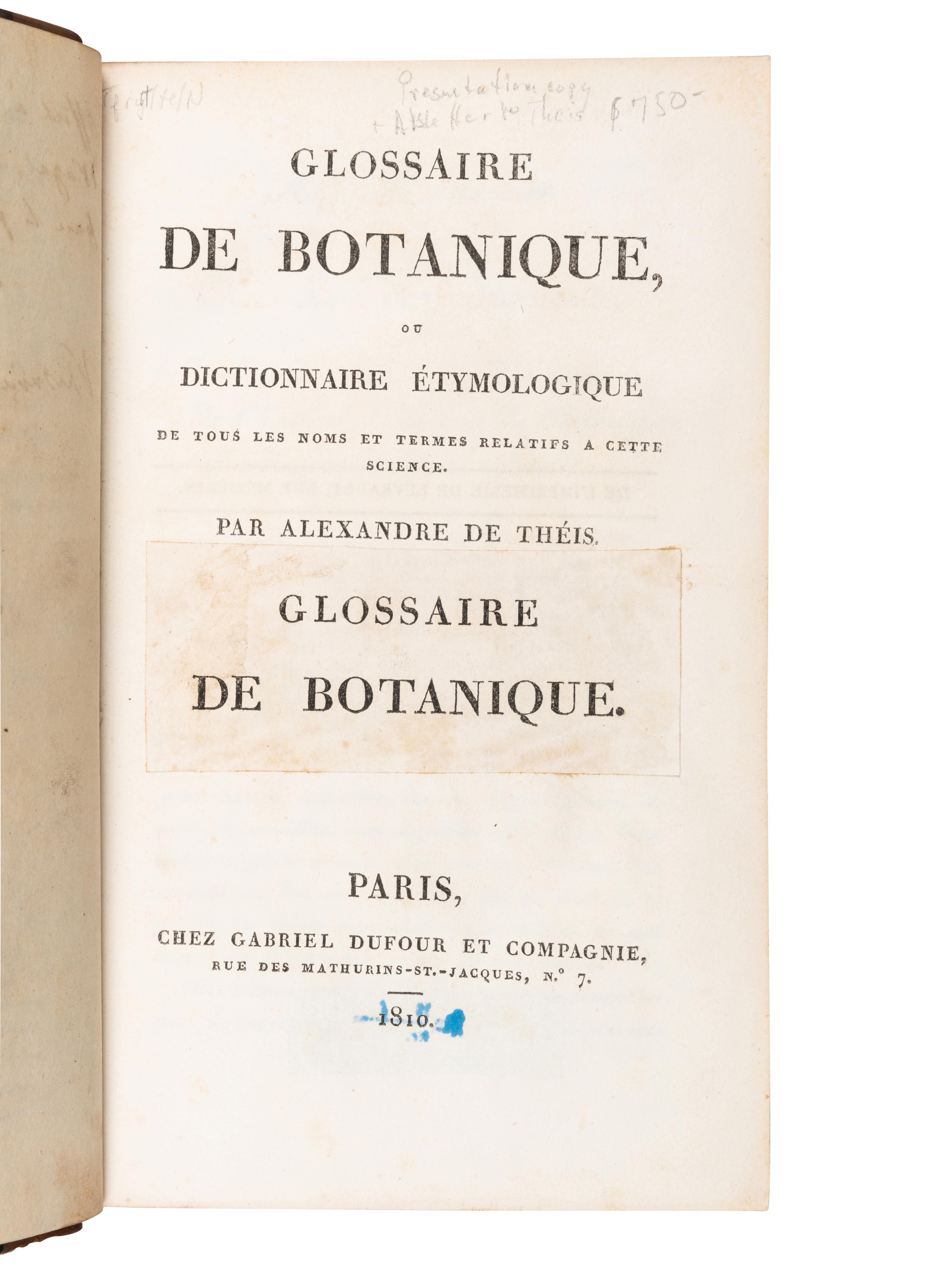 [GARDENS & FLORA]. A group of 8 works, including: