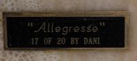 A Continental Bronze Allegresse Sculpture