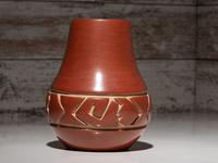 Redware Pottery Vase