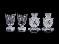 A Group of Four Lalique Articles