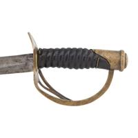 Unmarked Confederate Enlisted Cavalry Saber by Memphis Novelty Works