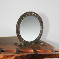 Tiffany Studios "Peacock" Mirror, New York, circa 1905