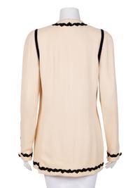 Chanel Embellished Crepe Jacket, 1980-90s
