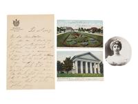 CARUSO, Enrico (1873-1921). Autograph letter signed ("Enrico Caruso"). To Miss Elizabeth Matson, Feb. 15th 1907.