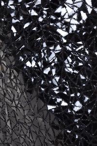 An Yves Saint Laurent Haute Couture Black Triangle Sequin Gown, No size.