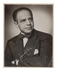 [19TH AND 20TH-CENTURY COMPOSERS AND CONDUCTORS]. A group of 5 photographs and photographic prints of conductors and composers from the 19th and 20th century, most signed, comprising images of: