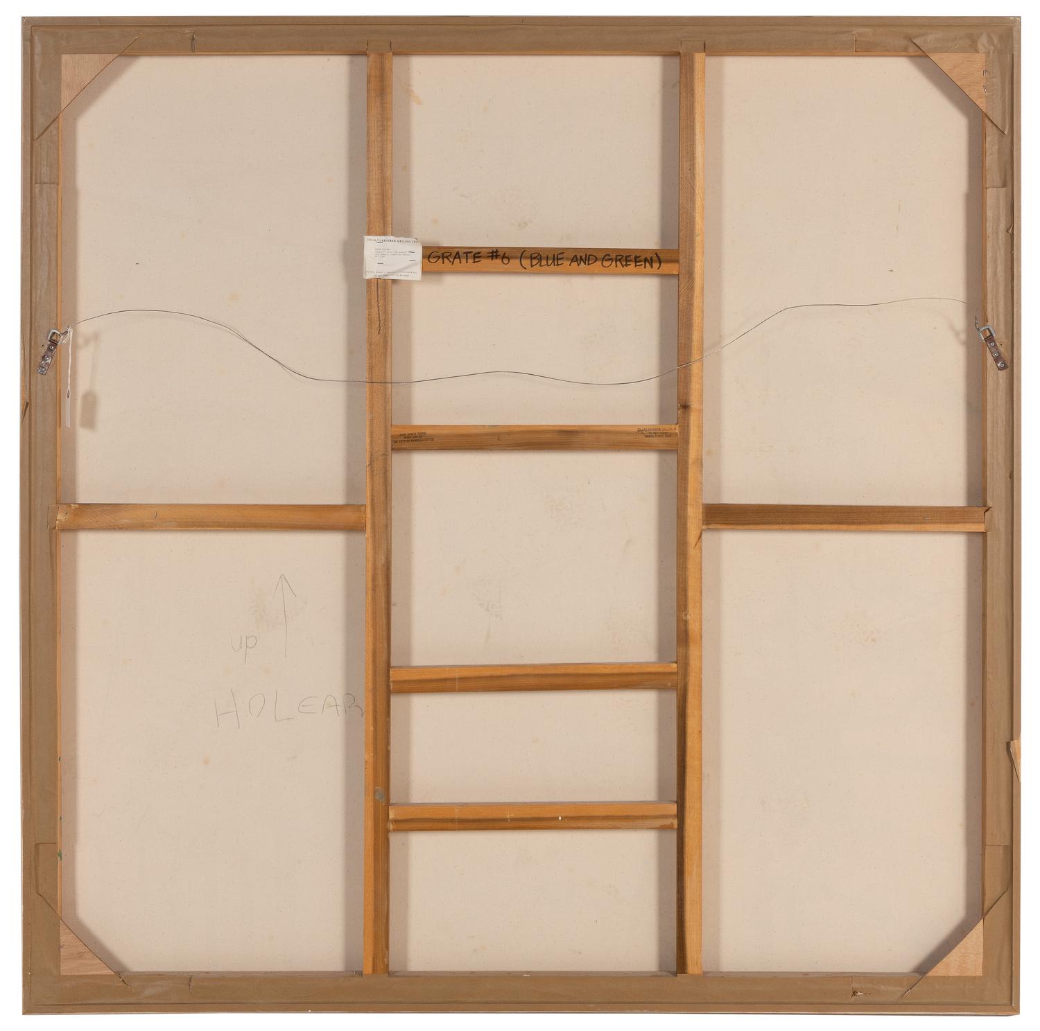 Grate #6 (Blue and Green), 1993