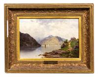 Philip Barlag, (Norwegian, 1840-1913), Fra Hardanger Fjord