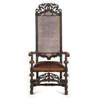 A William and Mary Walnut Armchair