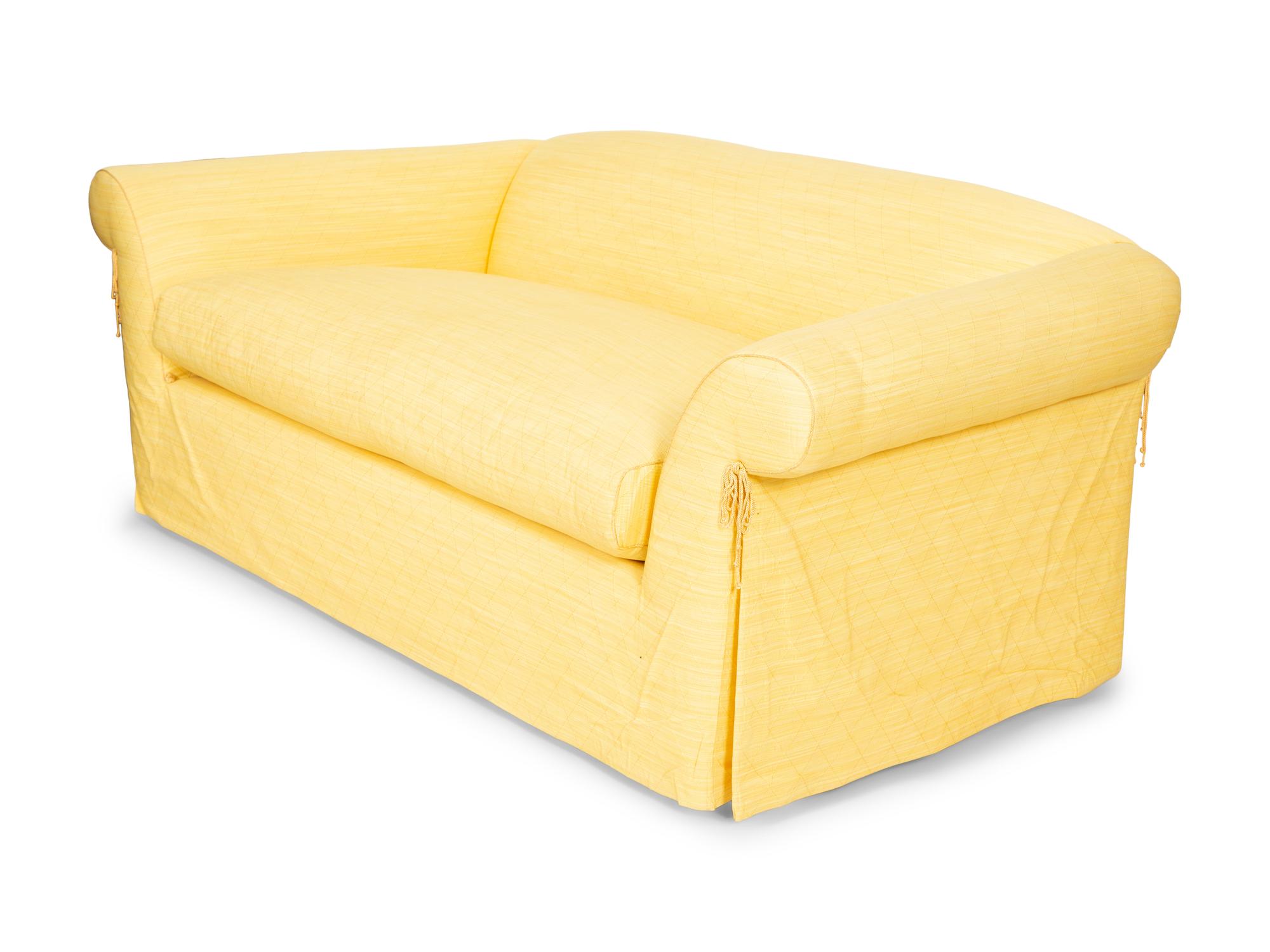 A J. Robert Scott Single-Cushion Sofa