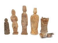 Five Chinese Figures of Males