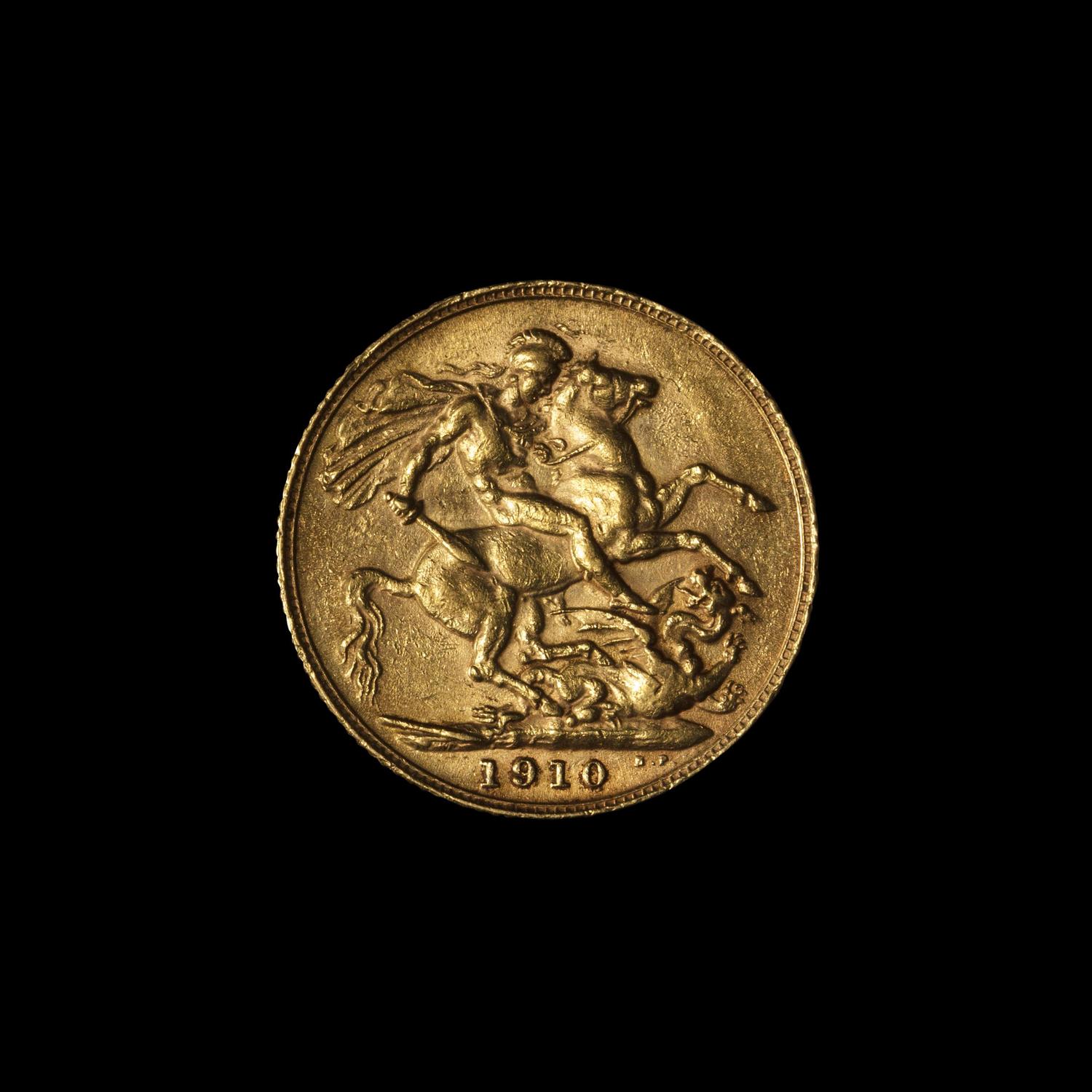 [GREAT BRITAIN] 1910 Edward VII Gold Sovereign