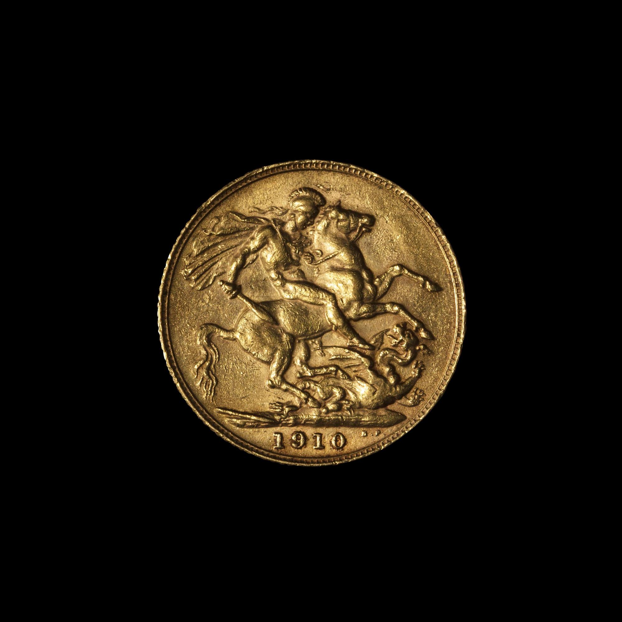 [GREAT BRITAIN] 1910 Edward VII Gold Sovereign