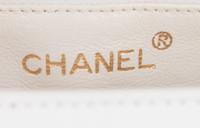Chanel White Caviar Leather Bag, 1989-91