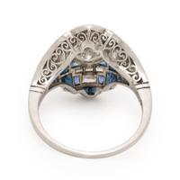 Diamond and Sapphire Ring