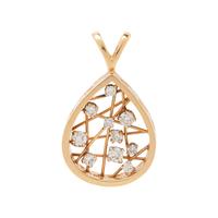 YELLOW GOLD AND DIAMOND PENDANT