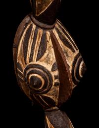 Four Mossi Wood Masks