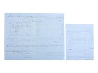 [CIVIL WAR]. A group of 2 documents signed by future Union General James Archer and Confederate Generals Charles Harker and W.E. Grumble Jones.